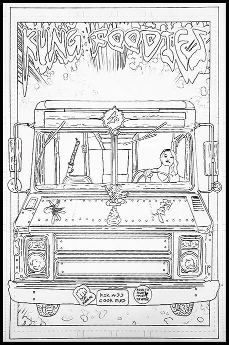 Comic Book Cover Pencils